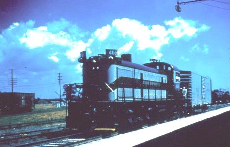 DM 466 at Tawas Yard